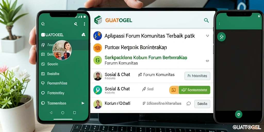 Tampilan antarmuka GUATOGEL yang intuitif dan menarik.