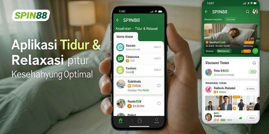 Tampilan antarmuka SPIN88 yang sederhana dan menenangkan.