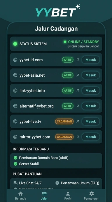 Rute Alternatif Terbaik untuk Akses yybet